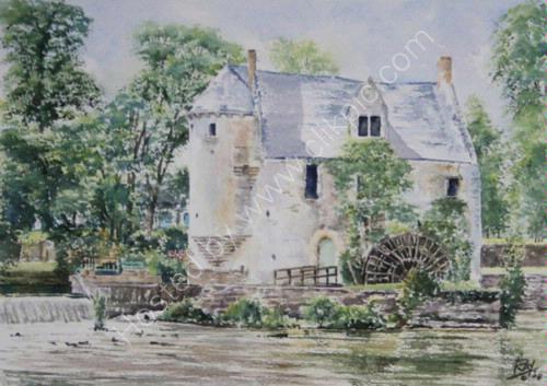 loir luche pringe aquarelle